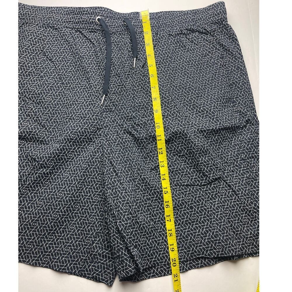 Armani Exchange Men's Geo Logo Shorts - Size 38 - Picture 3 of 7
